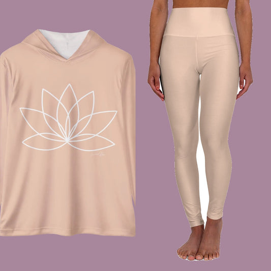 The Beach Babe Duo — Hoodie + Leggings Set — everything in the set