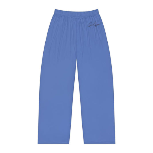 Elated Hippie Cozy Women's Blue Pajama Pants for Ultimate Comfort