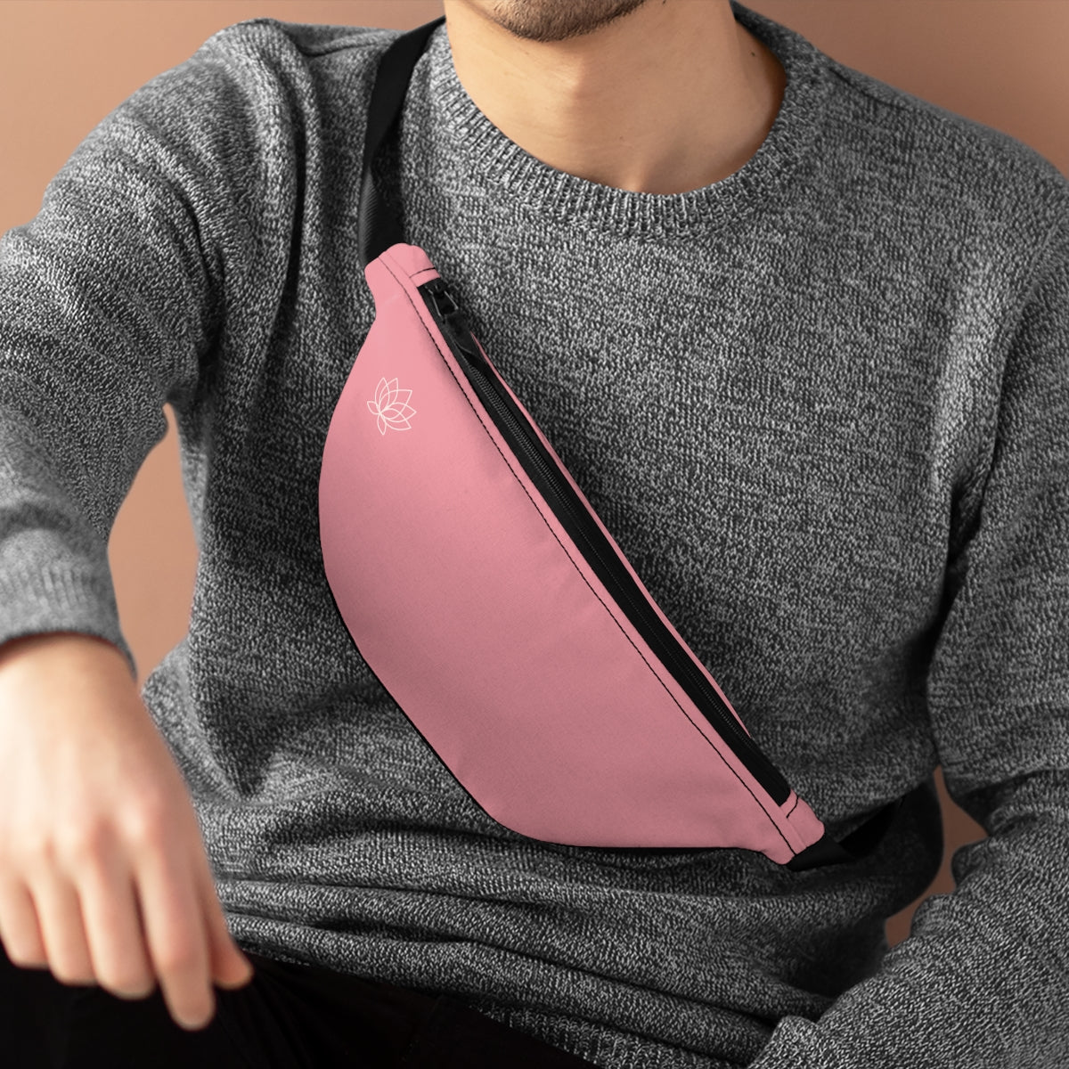 The Blush Pink Full Set — Hoodie, Leggings, Fanny Pack + Scrunchie