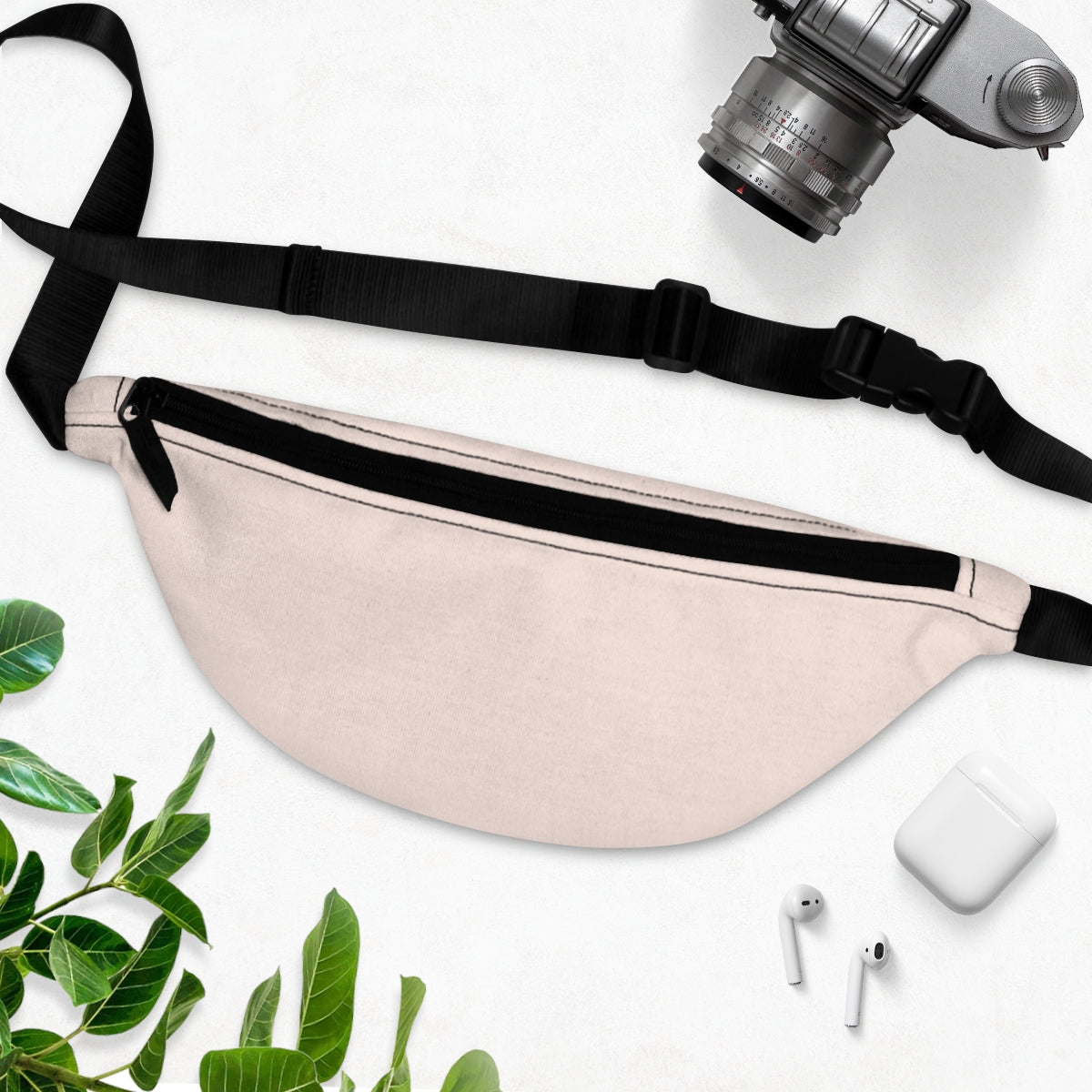The Peachy Cream Full Set — Hoodie, Leggings, Fanny Pack + Scrunchie