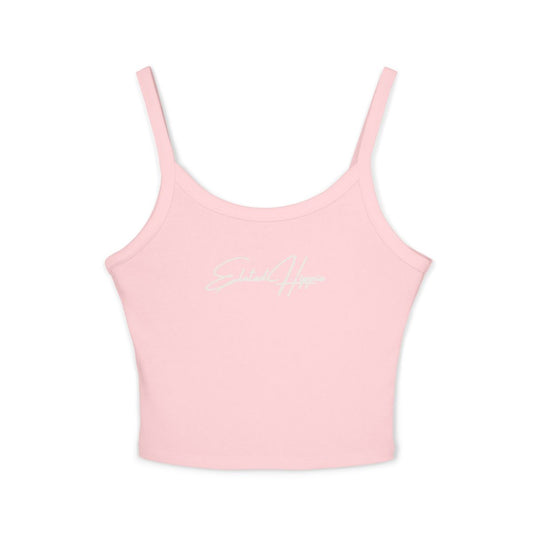 Elated Hippie Ethereal Spaghetti Strap Tank (Pink)