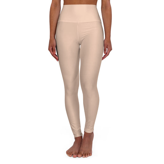 Elated Hippie High-Waisted Yoga Leggings - Beach Babe