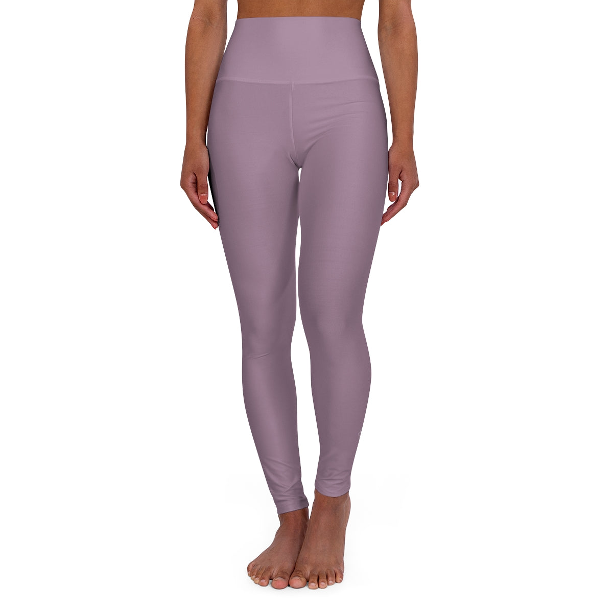 Elated Hippie High-Waisted Yoga Leggings - Lavender Frost