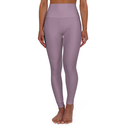 Elated Hippie High-Waisted Yoga Leggings - Lavender Frost