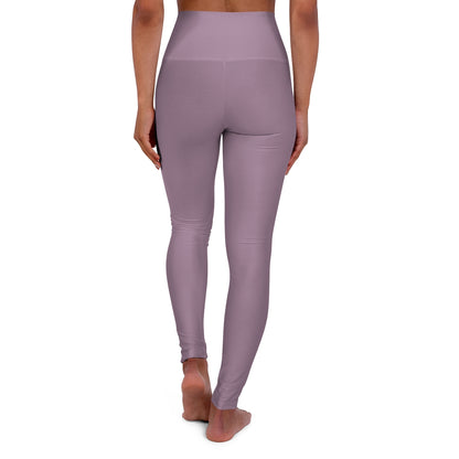 Elated Hippie High-Waisted Yoga Leggings - Lavender Frost