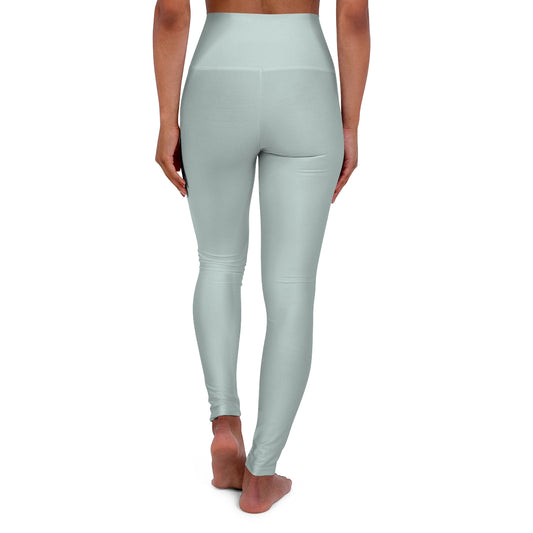 Elated Hippie High-Waisted Yoga Leggings - Pale Seafoam